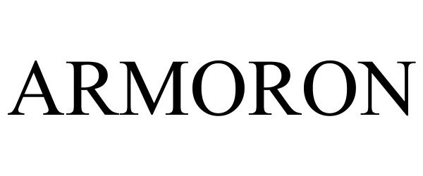 Trademark Logo ARMORON