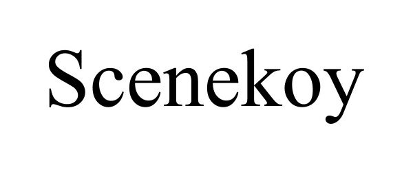 Trademark Logo SCENEKOY