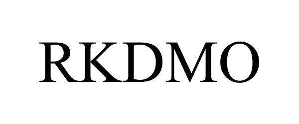 Trademark Logo RKDMO