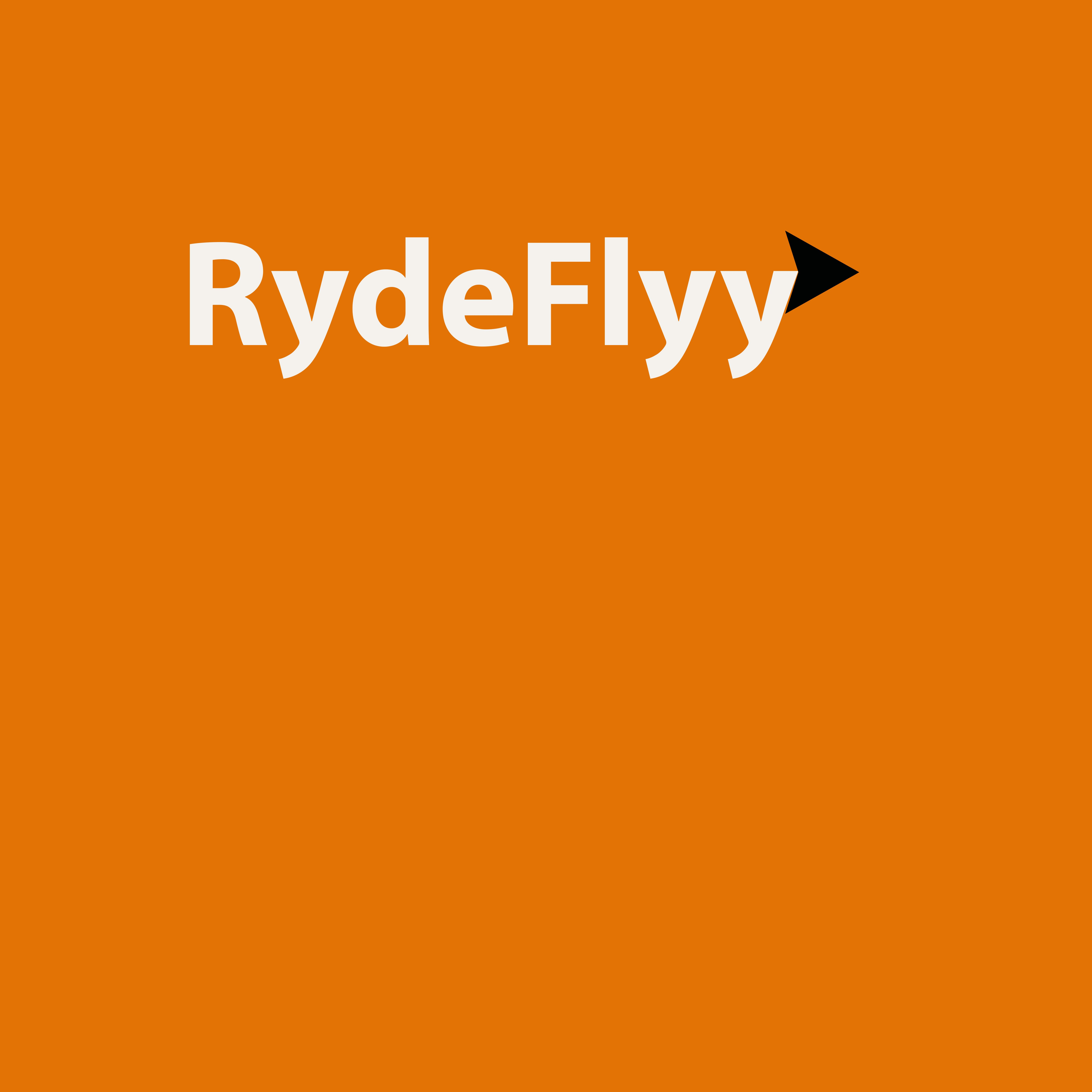 Trademark Logo RYDEFLYY