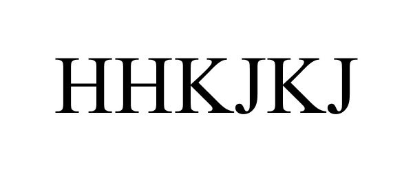 Trademark Logo HHKJKJ