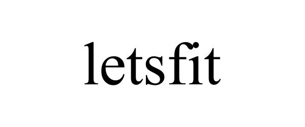 Trademark Logo LETSFIT