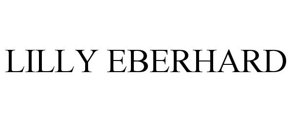 Trademark Logo LILLY EBERHARD