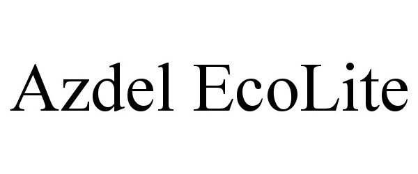 Trademark Logo AZDEL ECOLITE