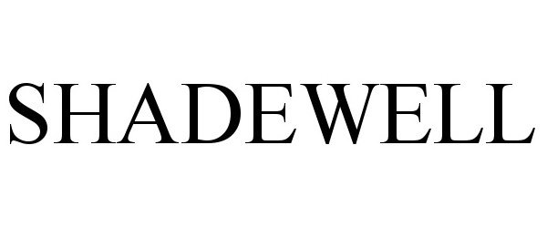 Trademark Logo SHADEWELL