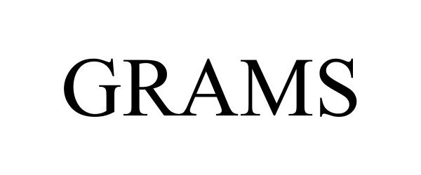 Trademark Logo GRAMS