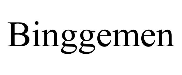  BINGGEMEN