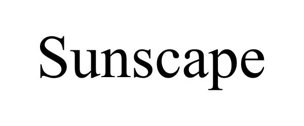 Trademark Logo SUNSCAPE