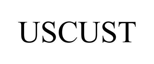 Trademark Logo USCUST