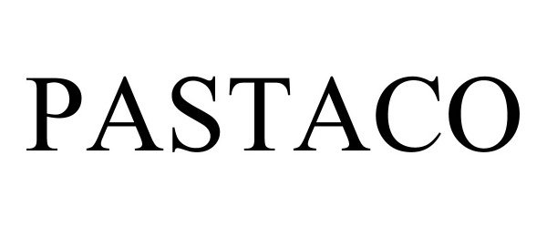 Trademark Logo PASTACO