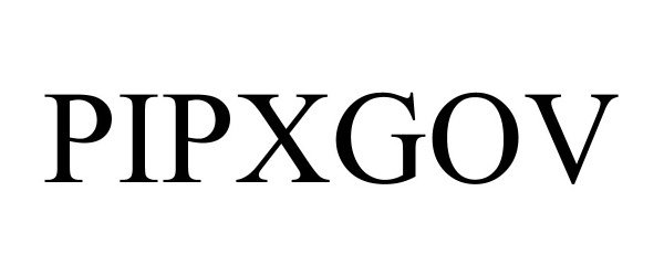 Trademark Logo PIPXGOV