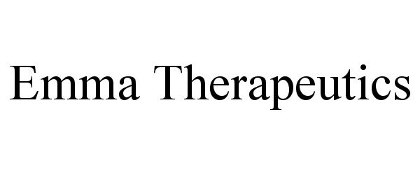  EMMA THERAPEUTICS