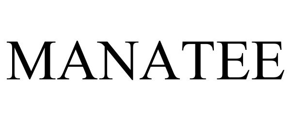 Trademark Logo MANATEE