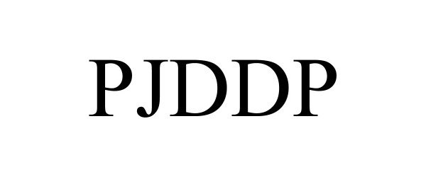 Trademark Logo PJDDP