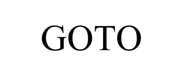 Trademark Logo GOTO