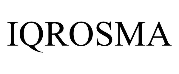 Trademark Logo IQROSMA