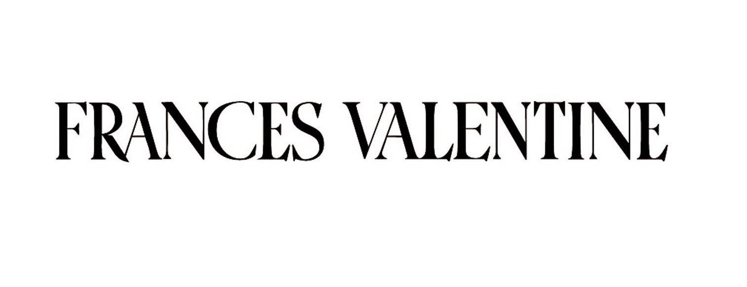 Trademark Logo FRANCES VALENTINE