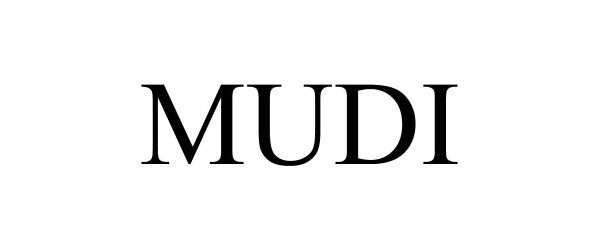  MUDI