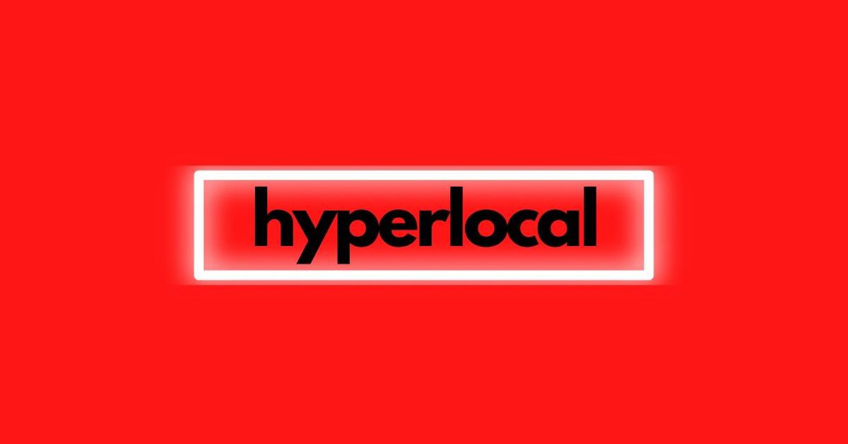 Trademark Logo HYPERLOCAL