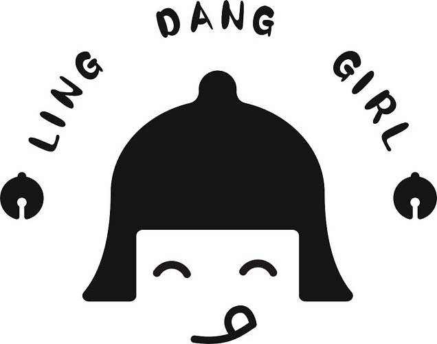 Trademark Logo LING DANG GIRL