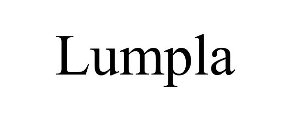 Trademark Logo LUMPLA