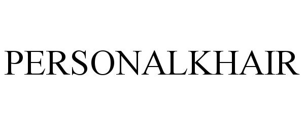 Trademark Logo PERSONALKHAIR