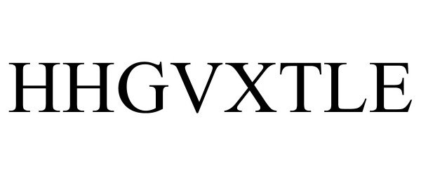Trademark Logo HHGVXTLE