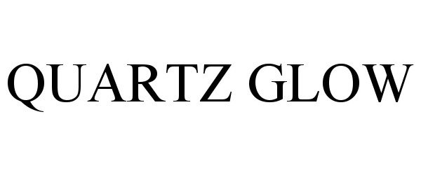 Trademark Logo QUARTZ GLOW