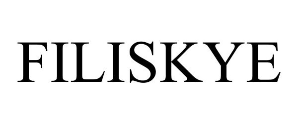 Trademark Logo FILISKYE