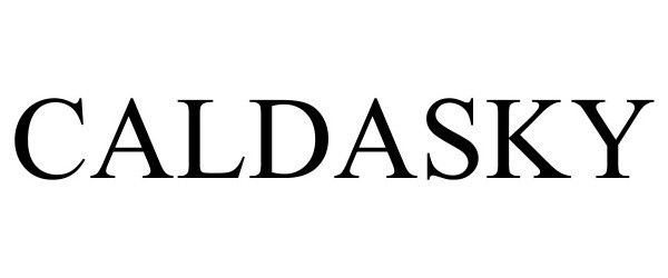 Trademark Logo CALDASKY