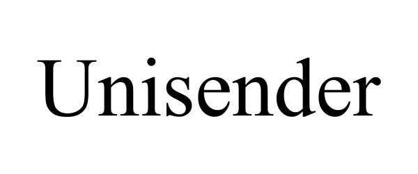 Trademark Logo UNISENDER