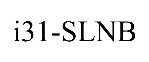 Trademark Logo I31-SLNB