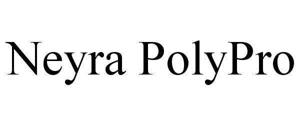 Trademark Logo NEYRA POLYPRO