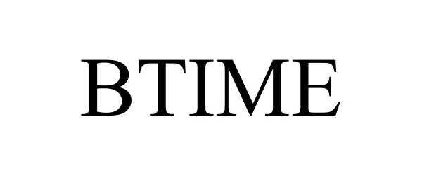 Trademark Logo BTIME