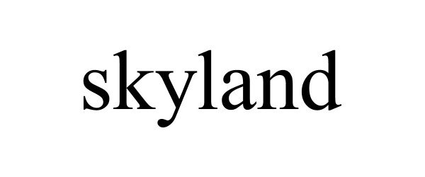 Trademark Logo SKYLAND
