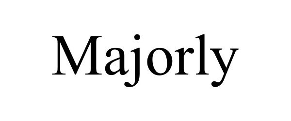 Trademark Logo MAJORLY