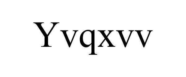 Trademark Logo YVQXVV