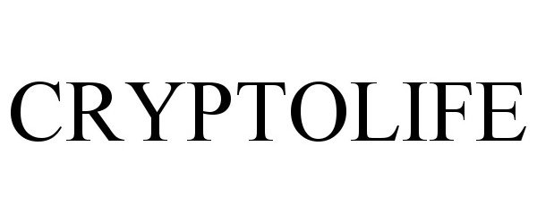 Trademark Logo CRYPTOLIFE