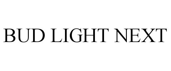 Trademark Logo BUD LIGHT NEXT