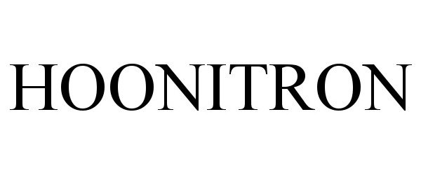 Trademark Logo HOONITRON