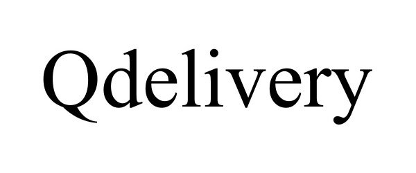 Trademark Logo QDELIVERY