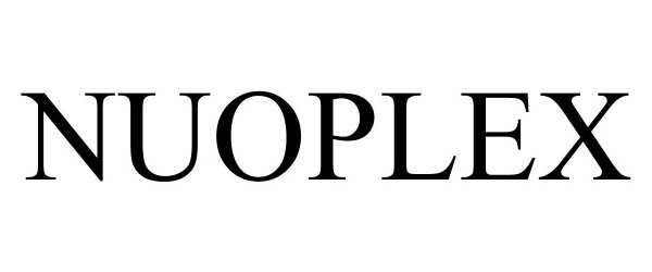 Trademark Logo NUOPLEX