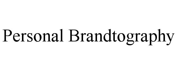 Trademark Logo PERSONAL BRANDTOGRAPHY