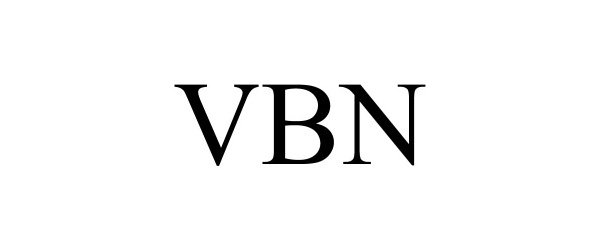 Trademark Logo VBN