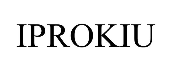 Trademark Logo IPROKIU