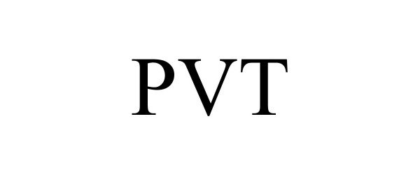 Trademark Logo PVT