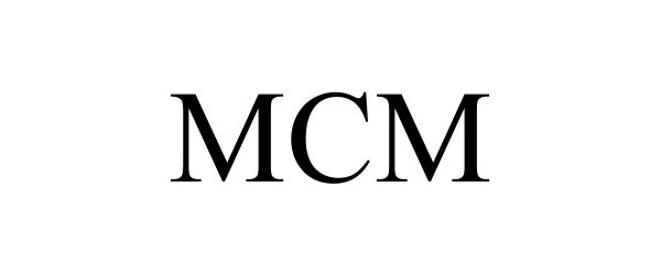 Trademark Logo MCM
