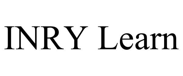 Trademark Logo INRY LEARN