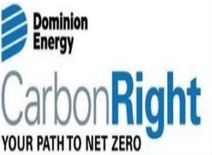  D DOMINION ENERGY CARBONRIGHT YOUR PATH TO NET ZERO (LOGO)