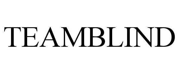 Trademark Logo TEAMBLIND